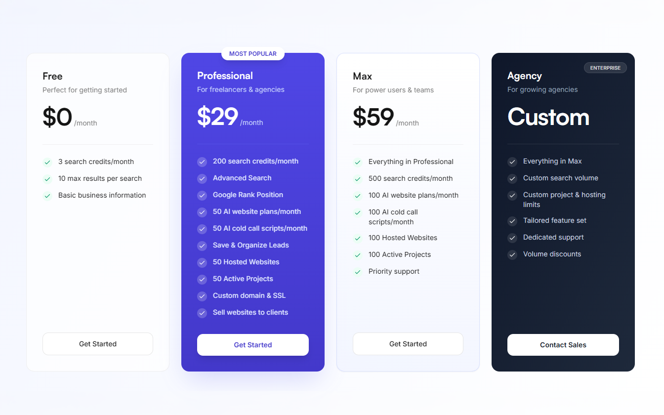 Updated Pricing Plans