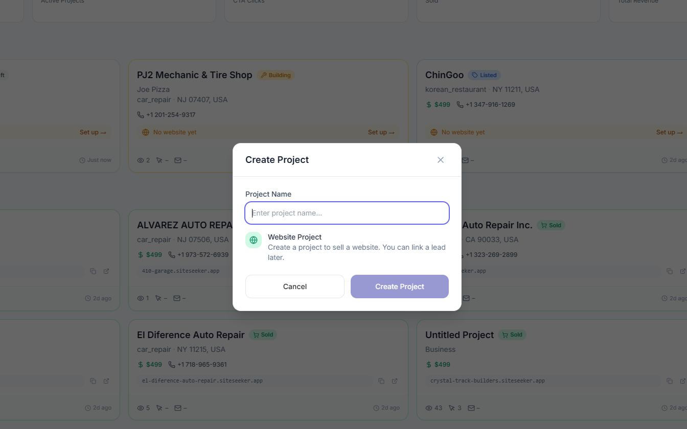 Standalone Project Creation